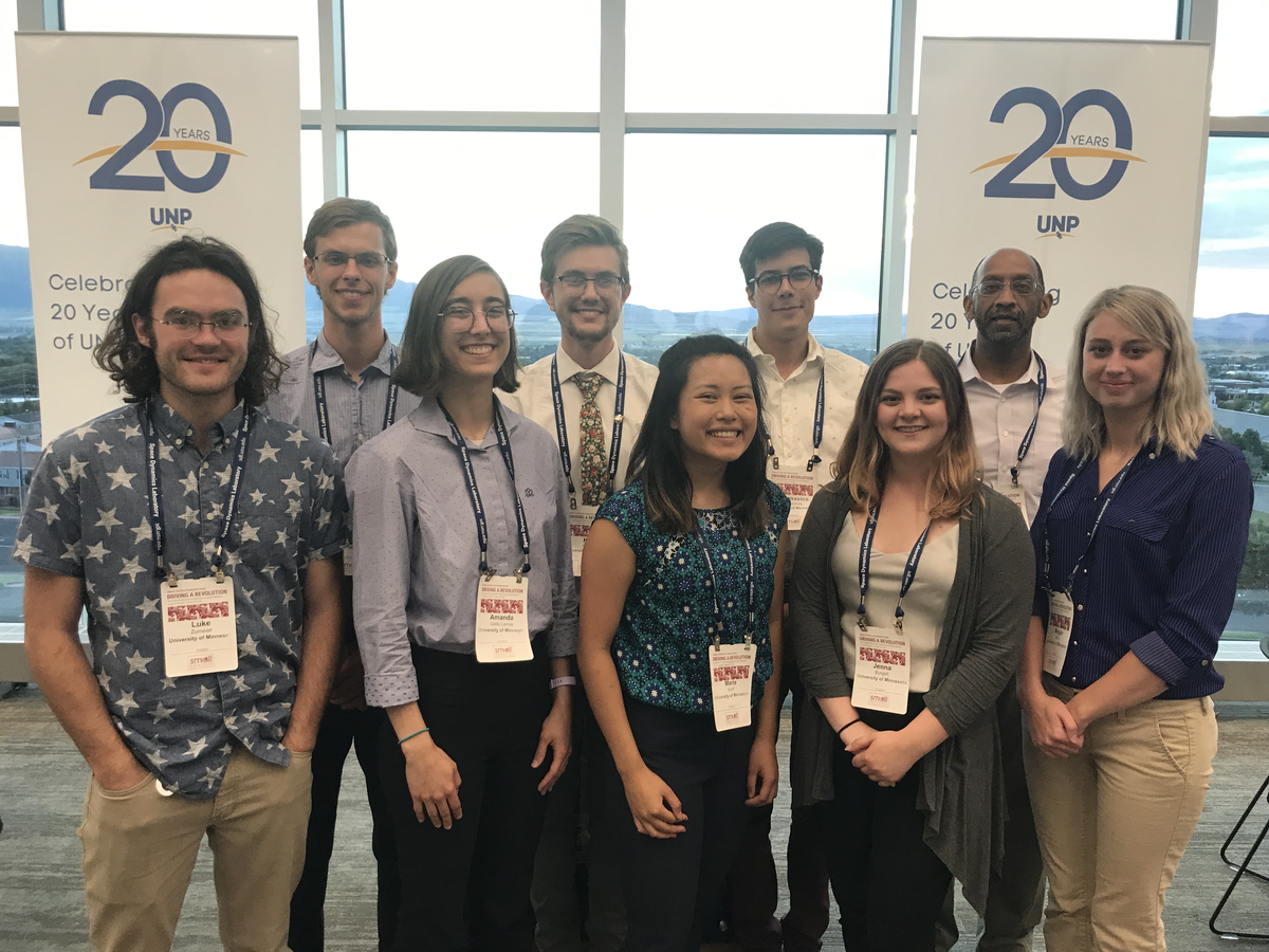 Members of the SOCRATES exec team at the 2019 Small Satellite Conference