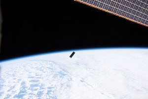 View of Smallsat from ISS